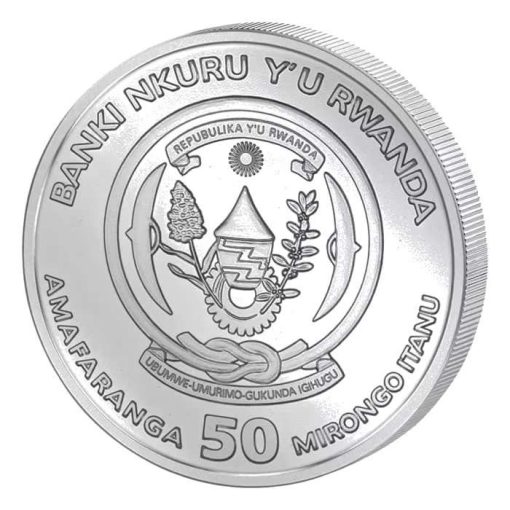 2024 (New) Rwanda Nautical Ounce Cutty Sark Silver 1 oz Coin - Image 2