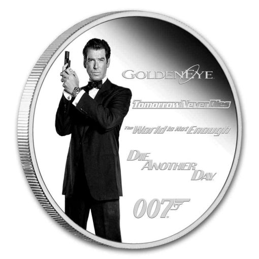 2024 (New) Tuvalu James Bond 007 Legacy Series 4th Issue Silver 1 oz Proof Coin - Image 3