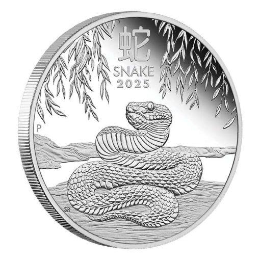 2025 (New) Australian Year of the Snake Lunar Silver 1 oz Proof Coin - Image 4