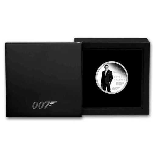 2024 (New) Tuvalu James Bond 007 Legacy Series 5th Issue Silver 1 oz Proof Coin - Image 5