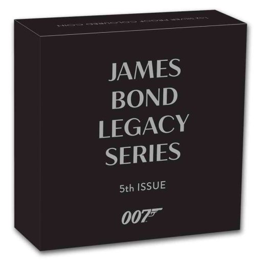 2024 (New) Tuvalu James Bond 007 Legacy Series 5th Issue Silver 1 oz Proof Coin - Image 6