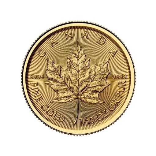 2025 (New) Canadian Maple Leaf Gold 1/10 oz Coin