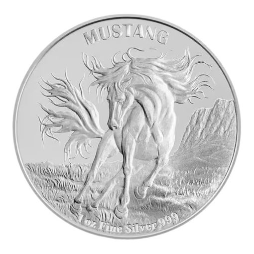 2024 (New) Tokelau Mustang Silver 1 oz Coin