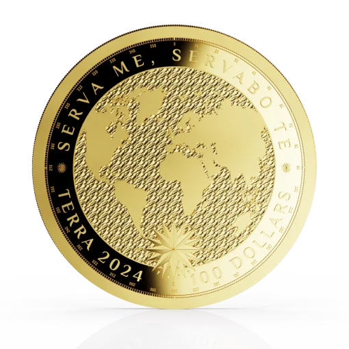 【Backorder】2024 (New) Tokelau Terra Gold 1 oz Coin