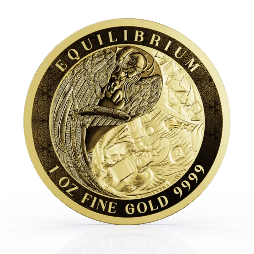 【Backorder】2024 (New) Tokelau Equilibrium Gold 1 oz Coin