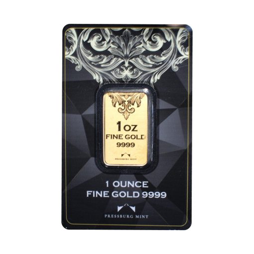 【Backorder】(New) Slovakia Pressburg Mint Gold 1 oz Bar