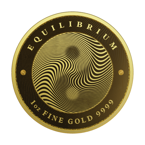 【Backorder】2021 (New) Tokelau Equilibrium Gold 1 oz Coin