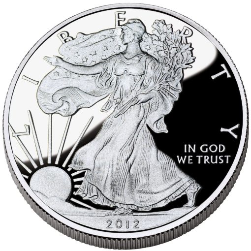 2012 (New) American Eagle Walking Liberty Silver 1 oz Proof Coin