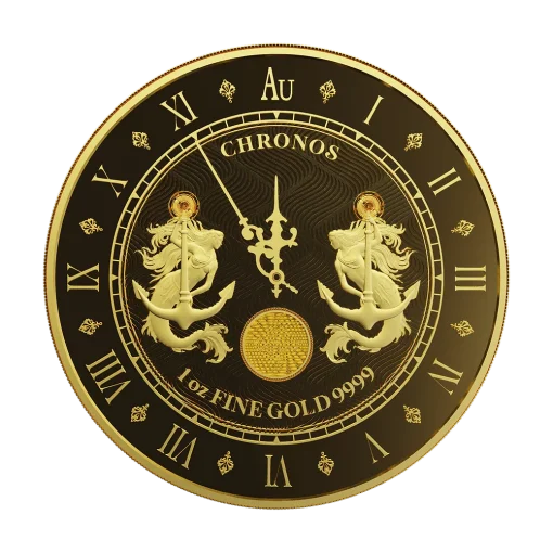 【Backorder】2021 (New) Tokelau Chronos Gold 1 oz Coin