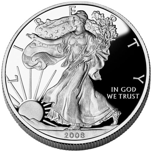 2008 (New) American Eagle Walking Liberty Silver 1 oz Proof Coin