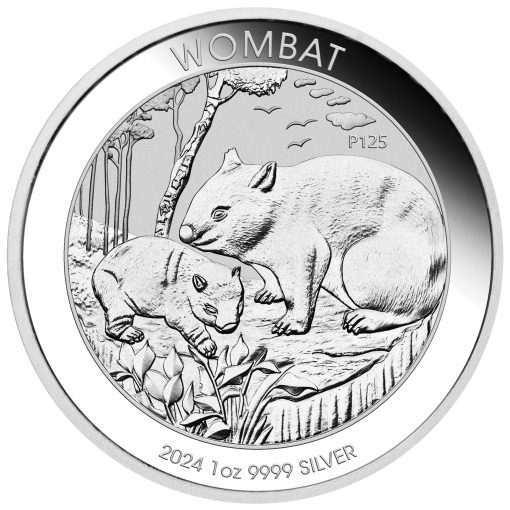 2024 (New) Australian Wombat Silver 1 oz Coin