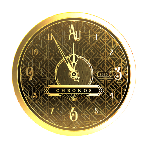 【Backorder】2023 (New) Niue Chronos Gold 1 oz Coin