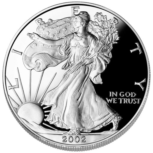 2002 (New) American Eagle Walking Liberty Silver 1 oz Proof Coin