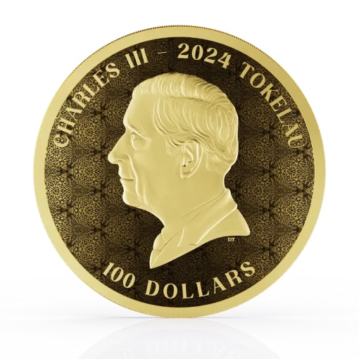 【Backorder】2024 (New) Tokelau Equilibrium Gold 1 oz Coin - Image 2