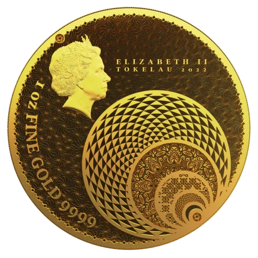 【Backorder】2022 (New) Tokelau Magnum Opus Gold 1 oz Coin - Image 2