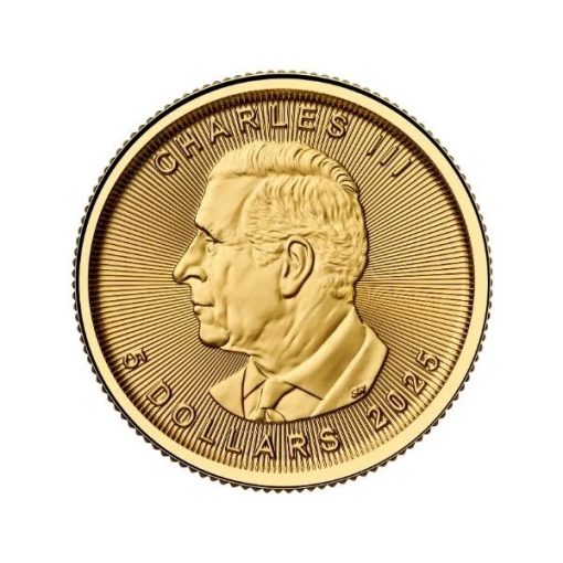 2025 (New) Canadian Maple Leaf Gold 1/10 oz Coin - Image 2