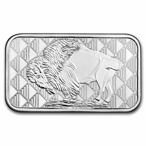 (New) USA Buffalo Indian Silver 1 oz Bar