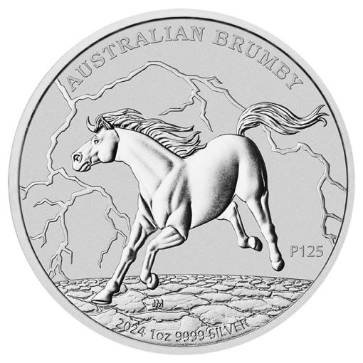 2024 (New) Australian Brumby Silver 1 oz Coin