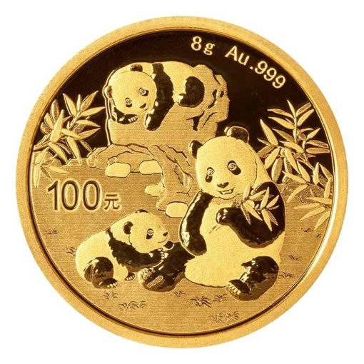 2025 (New) Chinese Panda Gold 8g Coin