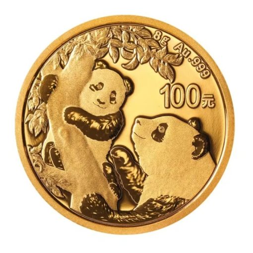 【3 Day Ship】2021 (New) Chinese Panda Gold 8g Coin