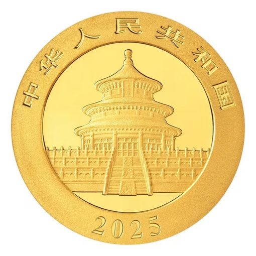 2025 (New) Chinese Panda Gold 8g Coin - Image 2