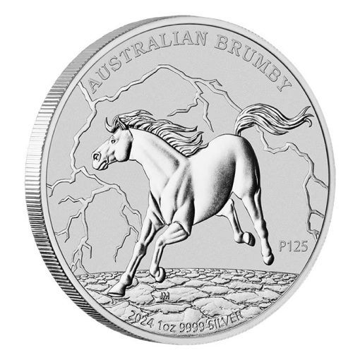 2024 (New) Australian Brumby Silver 1 oz Coin - Image 3