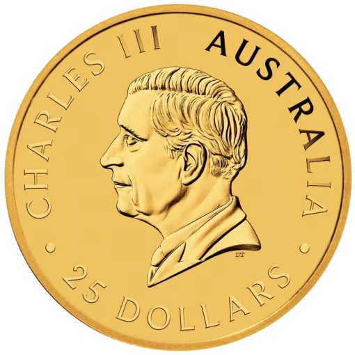 【Backorder】2025 (New) Australia Kangaroo Gold 1/4 oz Coin - Image 2