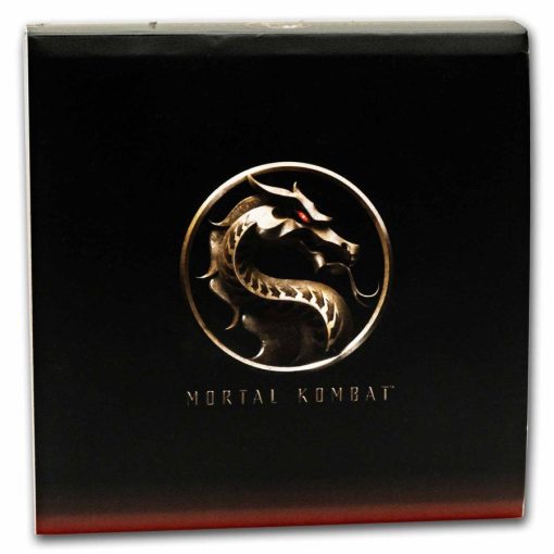 2023 (New) Niue Mortal Kombat Silver 2 oz High Relief Antiqued Proof Coin - Image 6