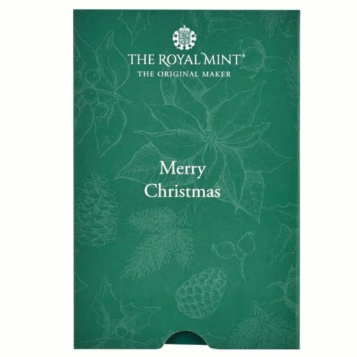 【3日以内に発送】(新品) イギリス ロイヤルミント「クリスマス」純金 5グラム バー - 画像 (5)