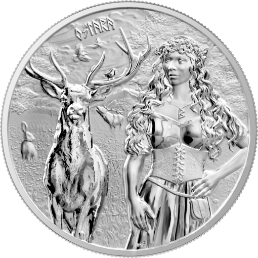 2023 (New) Germania Valkyries Ostara Silver 1 oz Coin